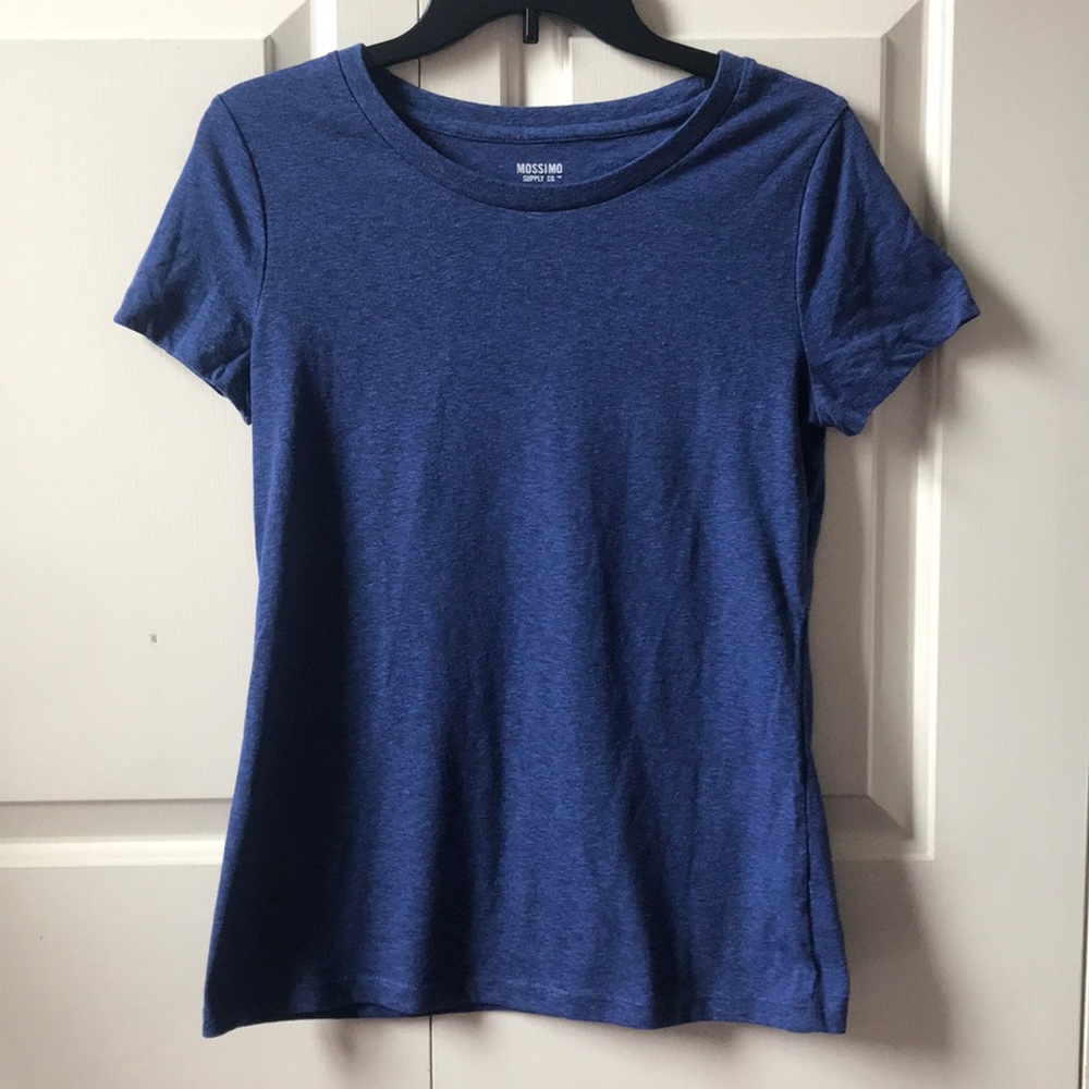 Mossimo Plain Blue T Shirt